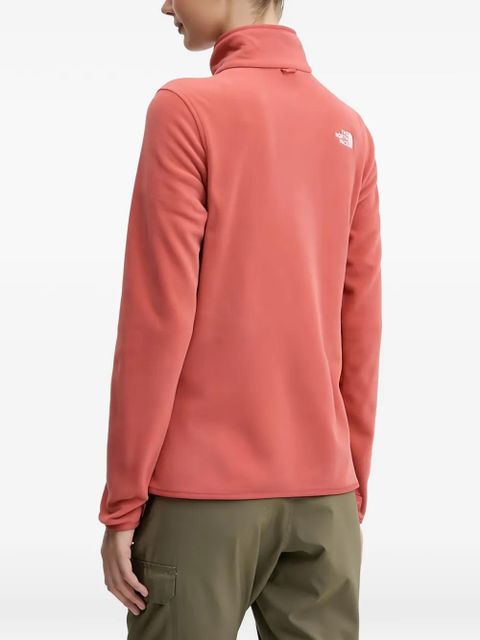 The North Face zipped sweatshirt - Orange