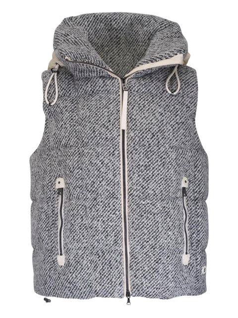 BOGNER hooded zip gilet - Grey - zdjęcie produktu nr 1