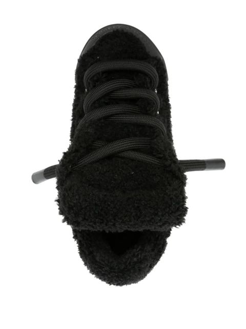 Dolce & Gabbana Portofino terry-cloth sneakers - Black