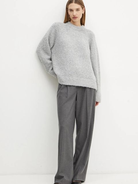 2NDDAY sweter z domieszką wełny Garnet