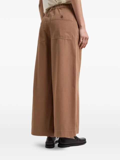 Weekend Max Mara Ariete button pocket trousers - Brown