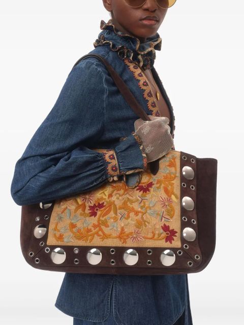 Valentino Garavani medium Nellcôte tote bag - Brown - zdjęcie produktu nr 2