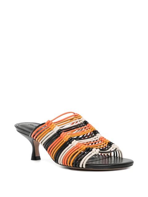 FARM Rio 30mm Macrame sandals - Black - zdjęcie produktu nr 2