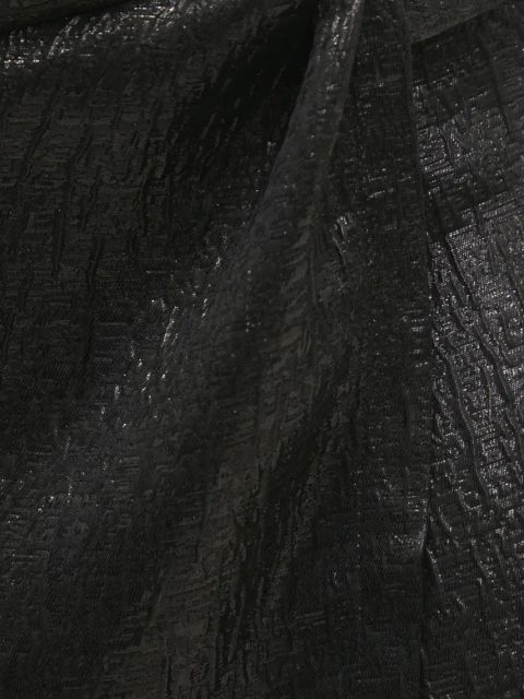 Answear.LAB szorty damskie kolor czarny gładkie high waist