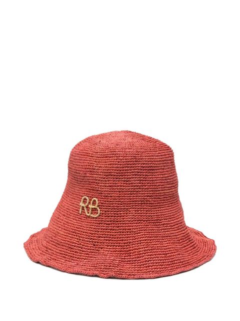 Ruslan Baginskiy logo-embellished bucket hat - Red - zdjęcie produktu nr 1