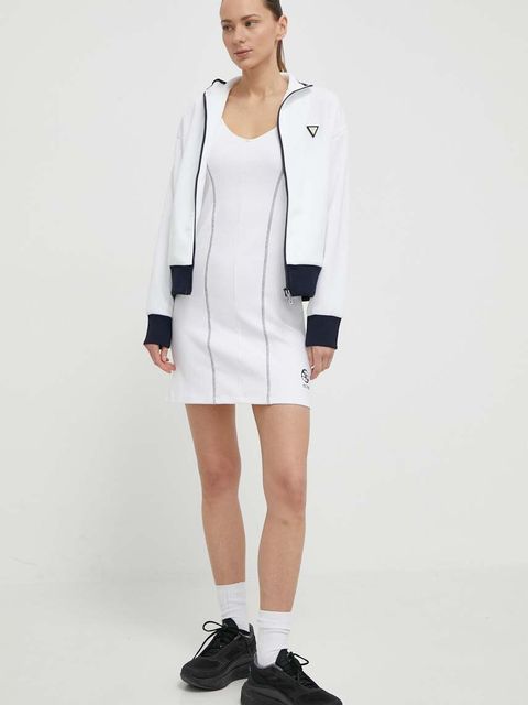 Guess bluza MYLAH damska kolor biały z aplikacją V4GQ02 KBFB2 - zdjęcie produktu nr 2