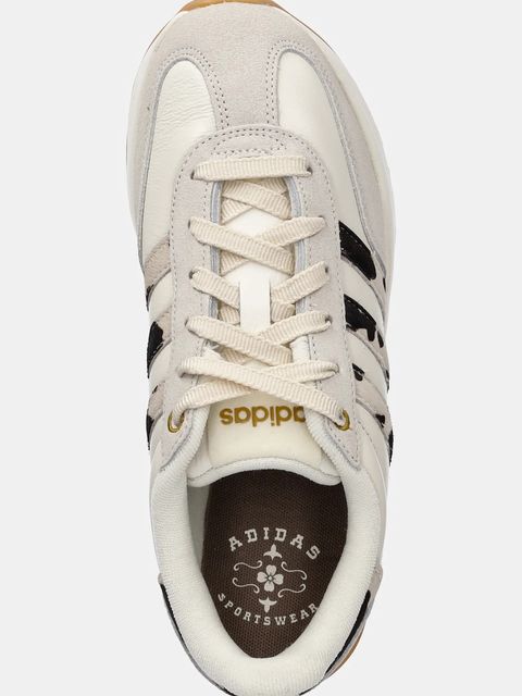 adidas sneakersy skórzane Run 70s 2.0 damskie kolor beżowy JP6160