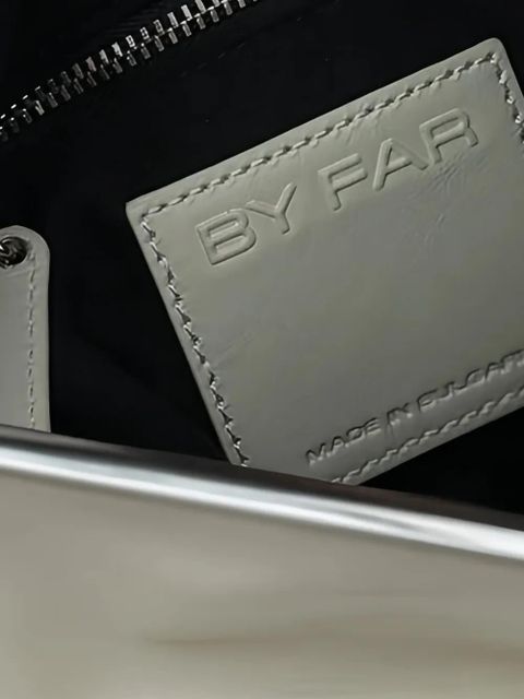 BY FAR Prisma chain shoulder bag - Neutrals