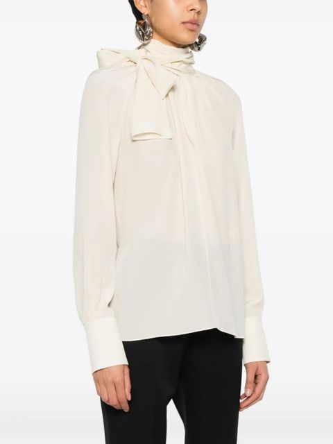 Givenchy 4G silk crepe blouse - Neutrals