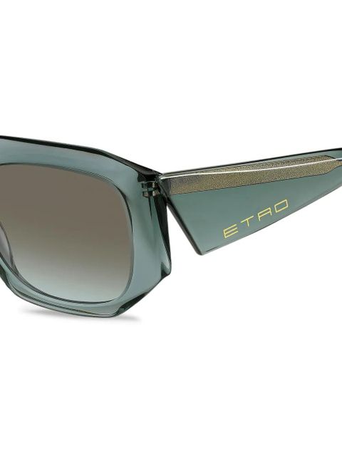 ETRO logo-detail sunglasses - Blue
