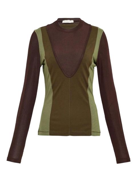 Ulla Johnson Annete long-sleeve top - Brown - zdjęcie produktu nr 1