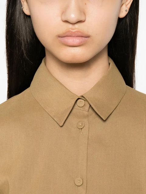 Max Mara Badesse long-sleeve shirt - Neutrals