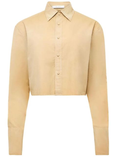 JW Anderson Garment Cropped shirt - Neutrals - zdjęcie produktu nr 1