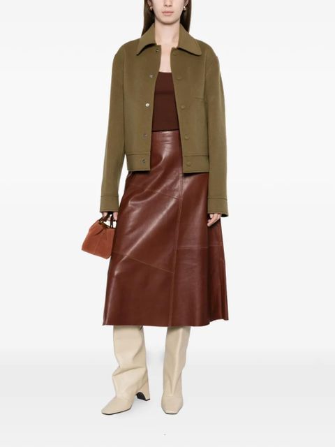 AMI Paris button pocket jacket - Green