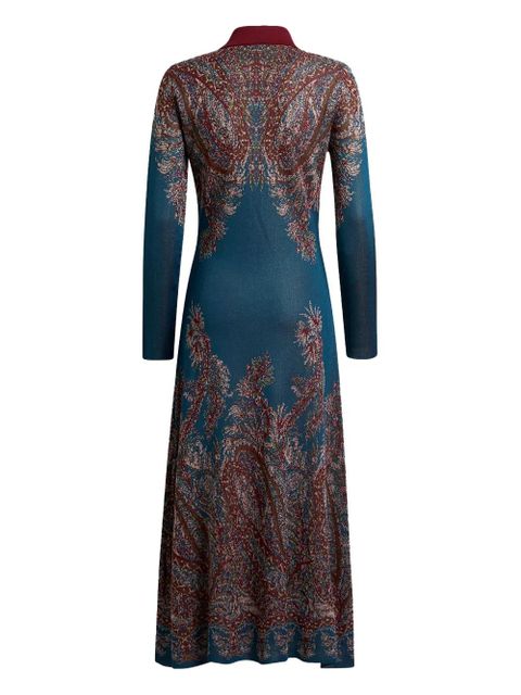 ETRO ABITO DONNA LUNGO - Blue - zdjęcie produktu nr 2