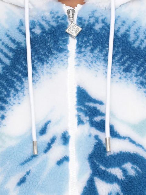 Casablanca graphic-print hoodie - White