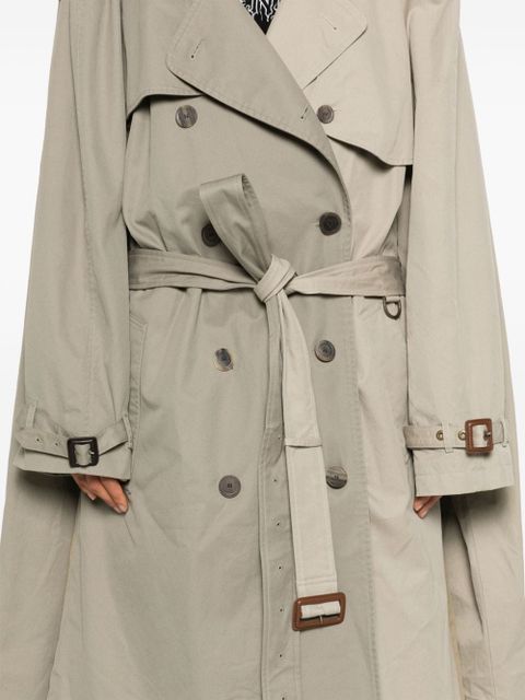 Balenciaga Double Sleeve trench coat - Neutrals