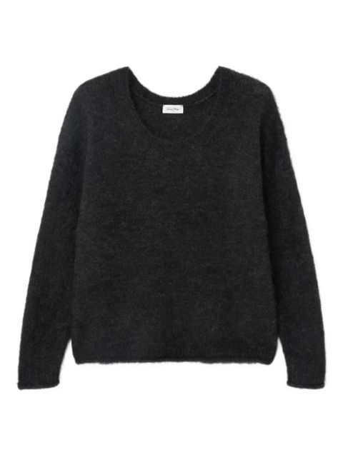 American Vintage Nuny round-neck sweater - Black - zdjęcie produktu nr 1