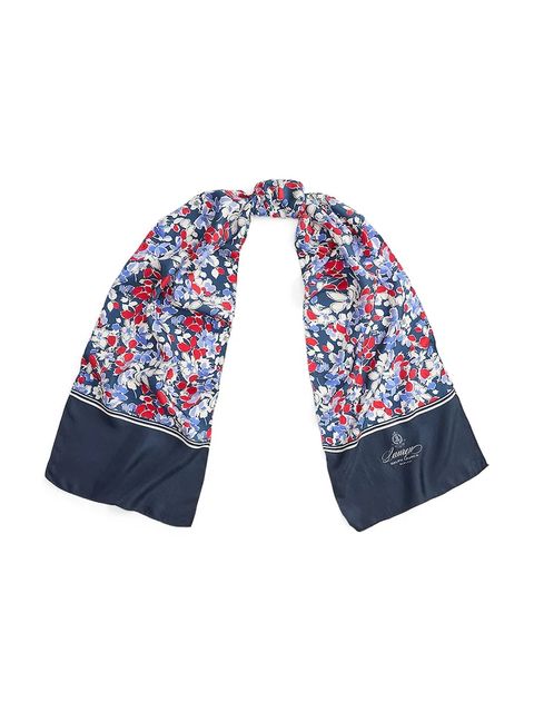 Lauren Ralph Lauren szal damski jedwabny - zdjęcie produktu nr 1