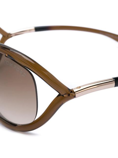 TOM FORD Eyewear oversized sunglasses - Brown