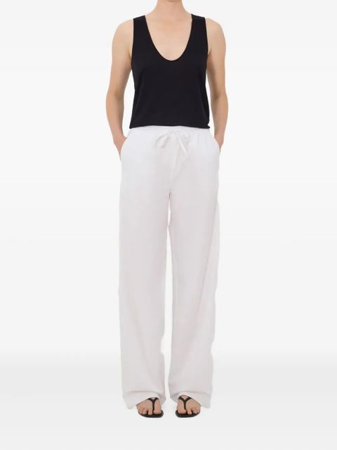 LouLou de Saison Sero LDS drawstring trousers - White - zdjęcie produktu nr 2