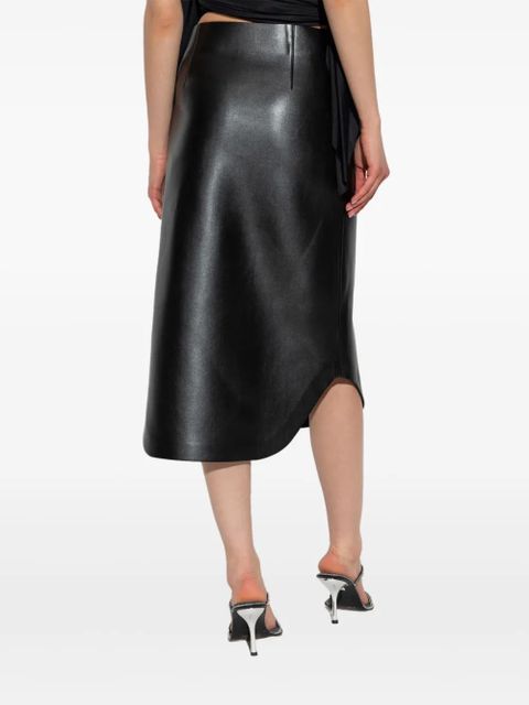 Diesel O-Lux midi skirt - Black