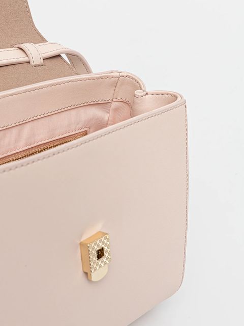 Furla torebka skórzana kolor różowy WB01704.BX3913.0496S1007