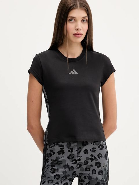 adidas t-shirt 3-Stripes damski kolor czarny KB6008 - zdjęcie produktu nr 1