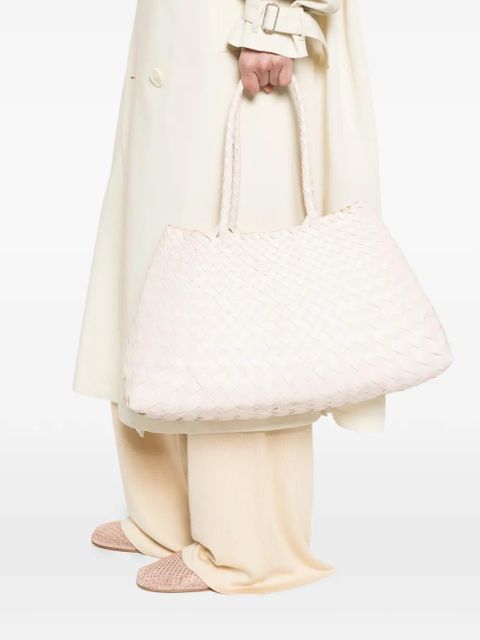 DRAGON DIFFUSION Santa Croce woven tote bag - Neutrals - zdjęcie produktu nr 2