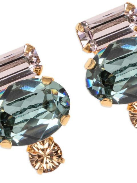 Jennifer Behr Cleo oval earrings - Gold