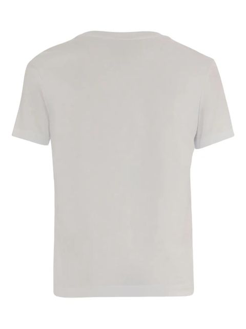 Casablanca cotton logo detail T-shirt - White - zdjęcie produktu nr 2