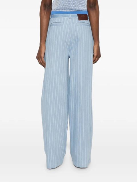 Rowen Rose wide-leg jeans - Blue