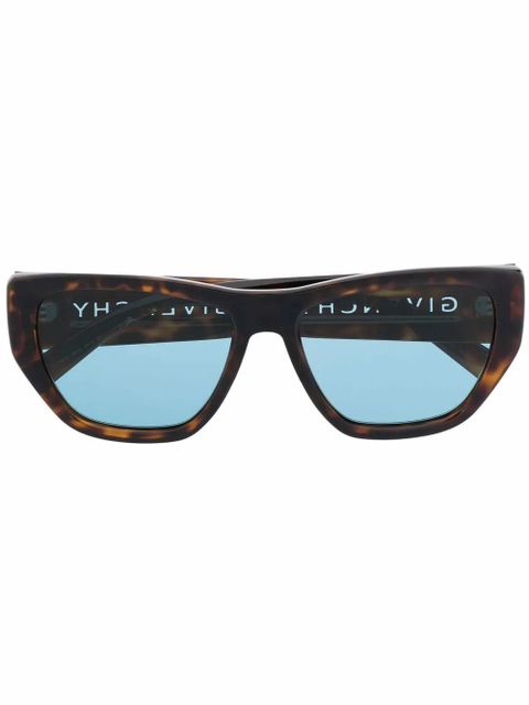 Givenchy Eyewear tortoiseshell-effect cat-eye sunglasses - Brown