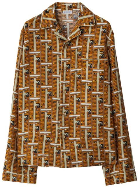 Burberry Bus pajama top - Orange - zdjęcie produktu nr 1