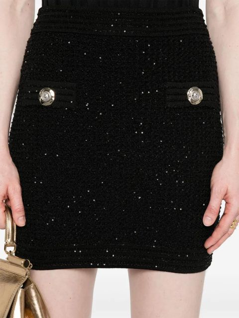 Balmain high-waisted skirt - Black - zdjęcie produktu nr 2