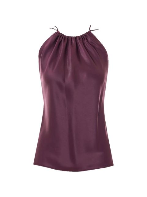 PINKO gathered sleeveless top - Purple - zdjęcie produktu nr 1