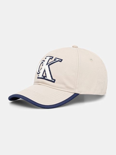Calvin Klein czapka z daszkiem bawełniana - zdjęcie produktu nr 1