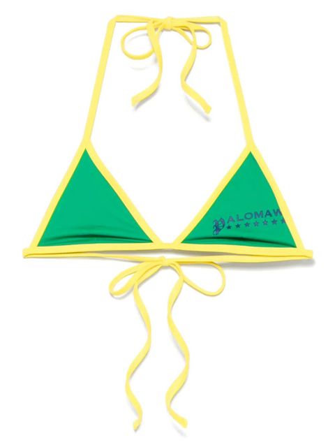 Paloma Wool triangle-cup bikini top - Green - zdjęcie produktu nr 1