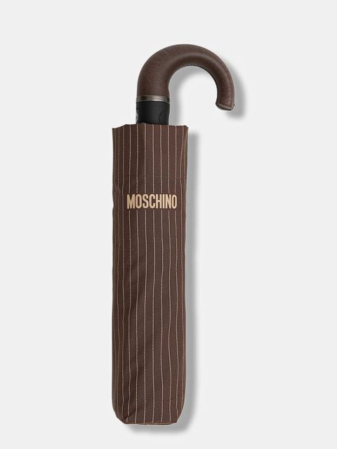 Moschino parasol kolor brązowy 8509 TOPLESSA - zdjęcie produktu nr 2