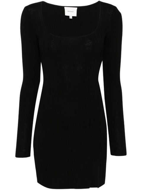Reformation Nicole knitted dress - Black - zdjęcie produktu nr 1