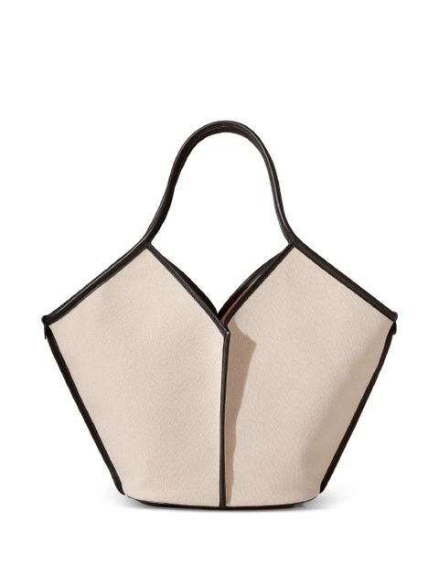 Hereu Callela cotton shoulder bag - Neutrals - zdjęcie produktu nr 1