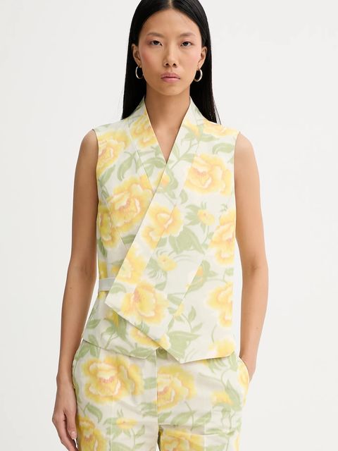 Kenzo kamizelka z domieszką lnu - zdjęcie produktu nr 1