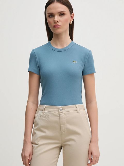 Lacoste t-shirt bawełniany - zdjęcie produktu nr 1