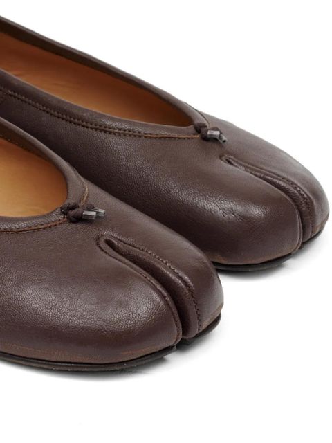 Maison Margiela Tabi ballet flats - Brown