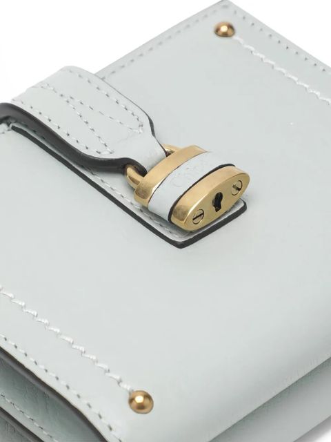 Chloé Paddington lock-detail wallet - Blue