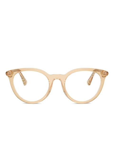Burberry Eyewear round-frame glasses - Neutrals - zdjęcie produktu nr 1