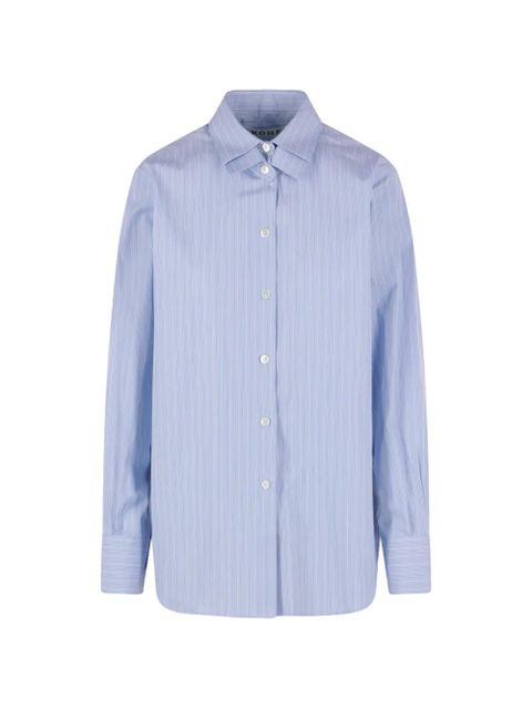 Róhe striped button-up shirt - Blue - zdjęcie produktu nr 1