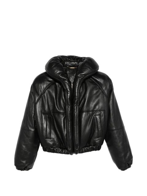 Chloé padded leather jacket - Black - zdjęcie produktu nr 1