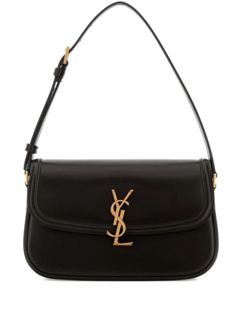Saint Laurent small Solferino logo shoulder bag - Brown - zdjęcie produktu nr 1