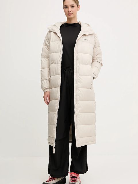 Columbia kurtka sportowa Pike Lake kolor beżowy zimowa 2133543